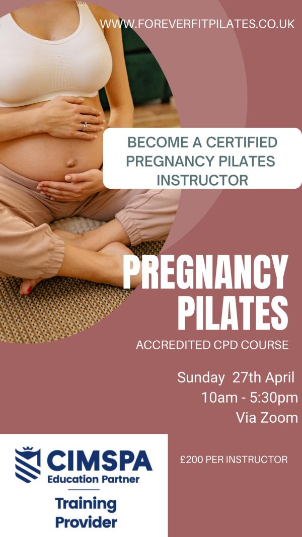 Pilates for Pregnancy CPD Course